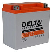 Аккумулятор Delta CT 1214 (14 Ah) YTX14-BS / YTX14H-BS / YTX16-BS / YB16B-A